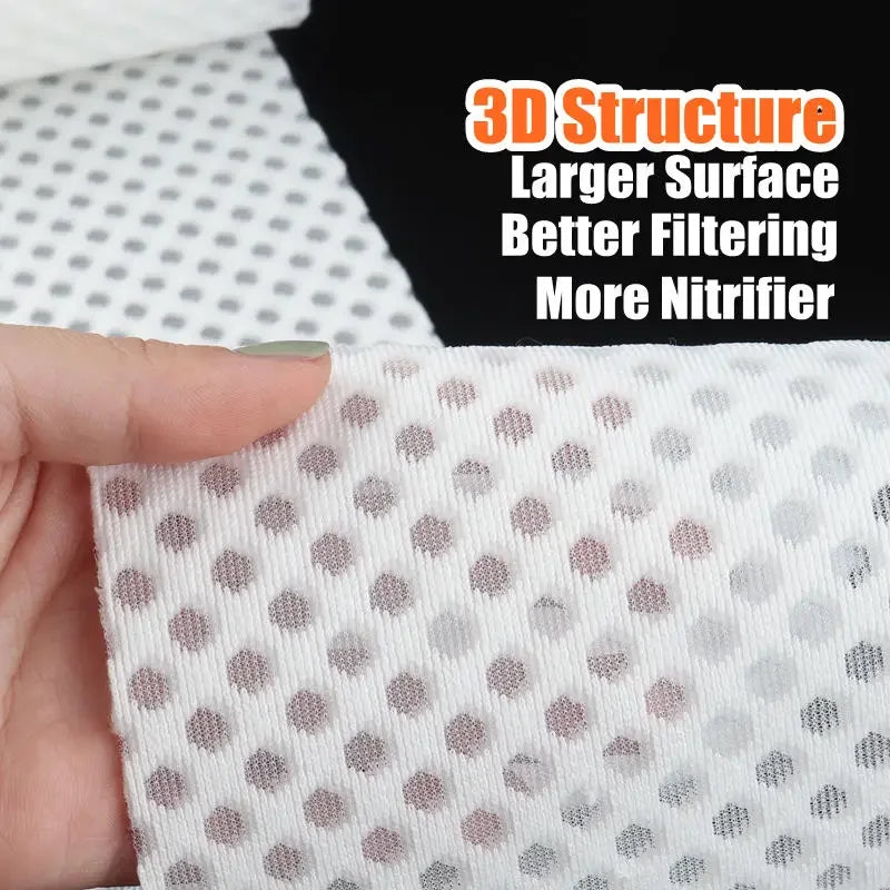 Honeycomb Aquarium Filter Pad Fish Tank Premium Biochemical Filter Cotton Skimmer Water Filter Hydroponics Accessories acuarios Vue