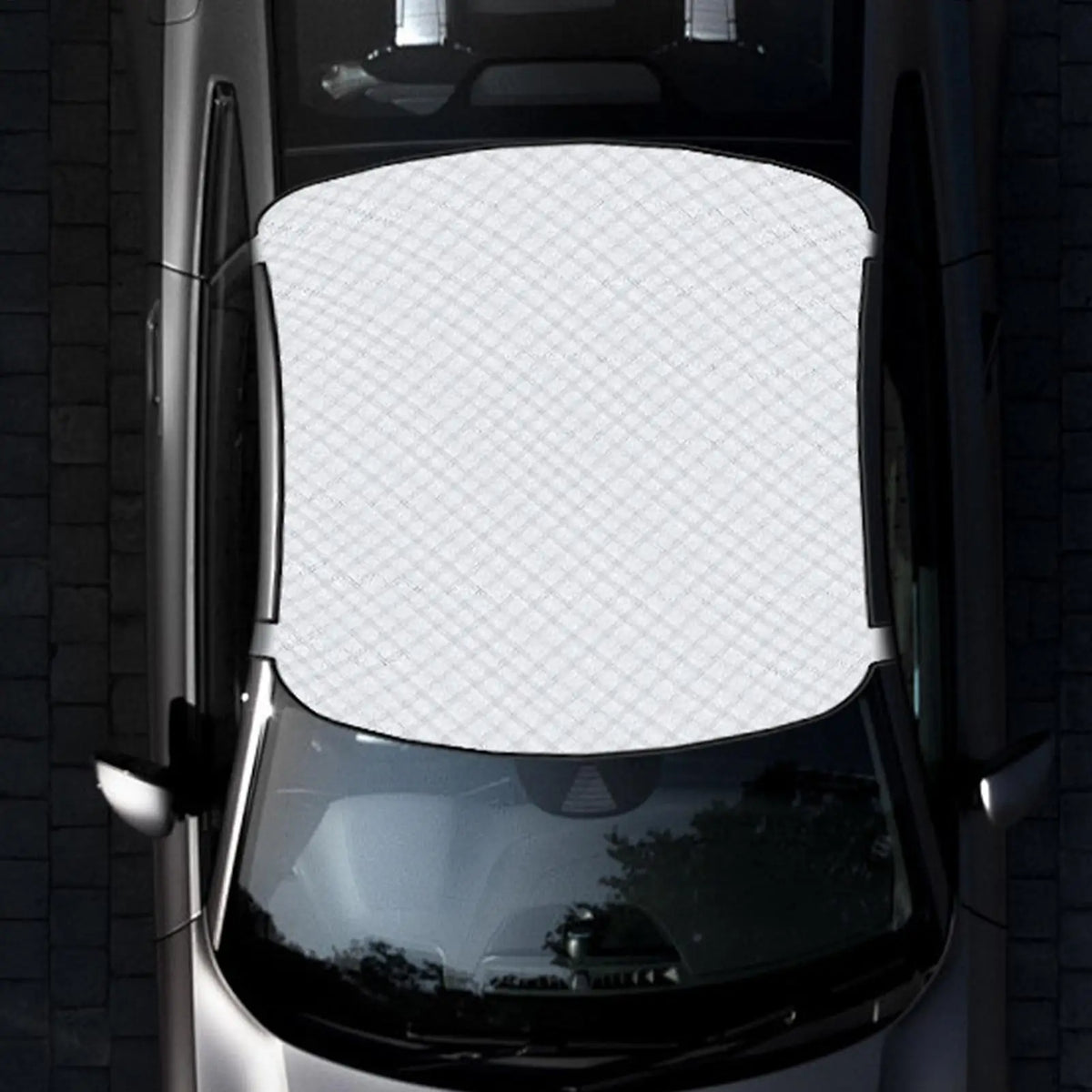 Waterproof Car Roof Cover for Snow Car Sleeping Accessories Overnight Sunroof Shade for Sedans SUVs Car Sleeping Camping Road Vue