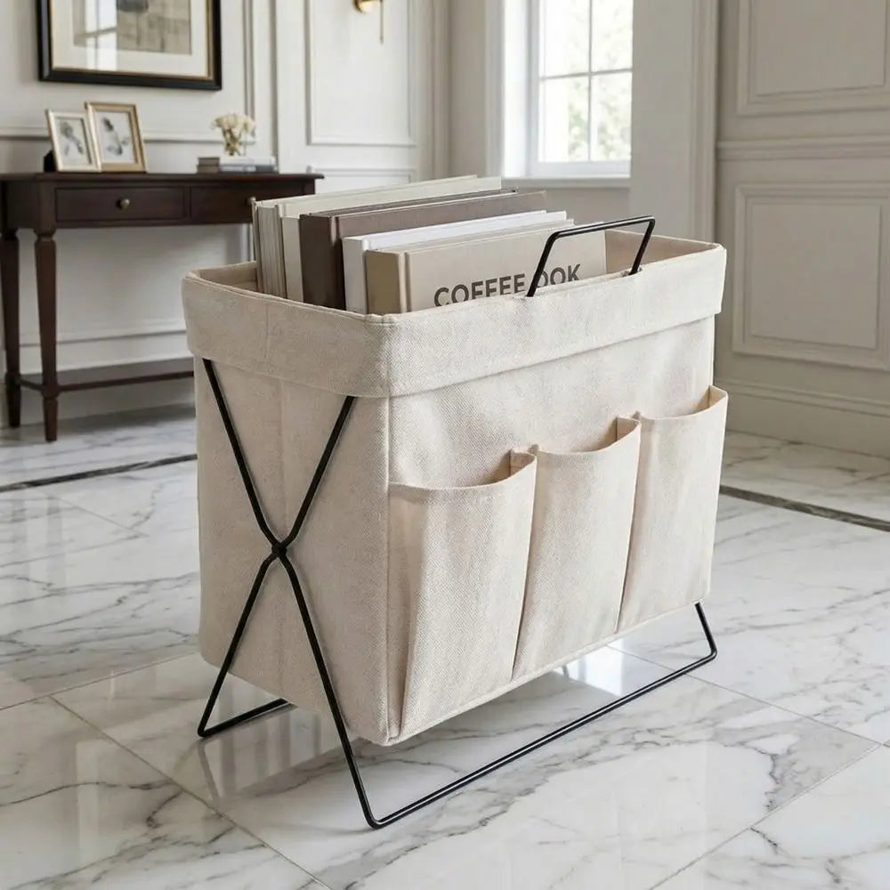 Large Capacity Dirty Clothes Storage Basket Folding with Handle Snack Clothes Basket Space Saving Clothing Storage Basket Vue