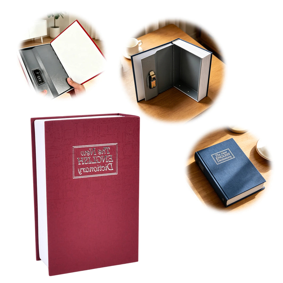 Diversion Book Safe with Combination Lock | Hidden Storage Box Diversion Book Safe Vue
