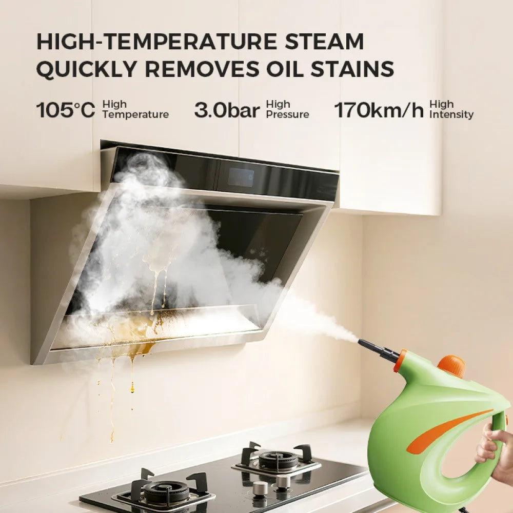 Pressurized Handheld 700ML Steam Cleaner Home Portable Multi-purpose High Pressure Deep Multi-surface Cleaning Steamer Machine Vue