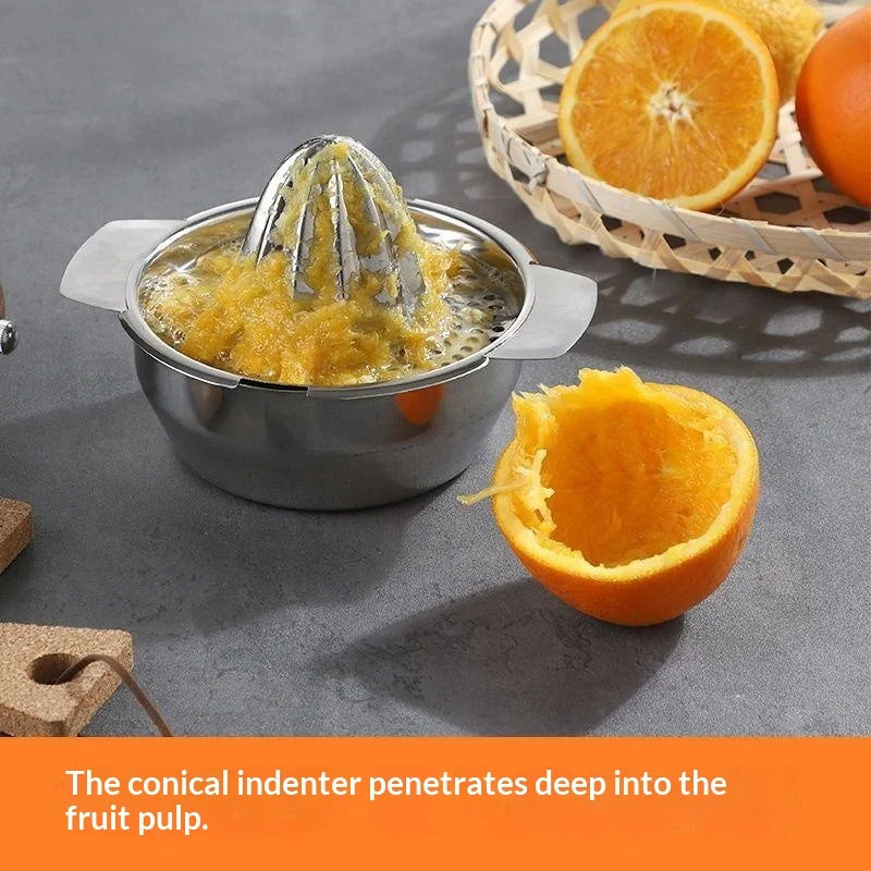 Citrus Squeezer Manual Juicer for Lemon and Orange Home Kitchen Use Non Slip Handle Easy Juicing Vue