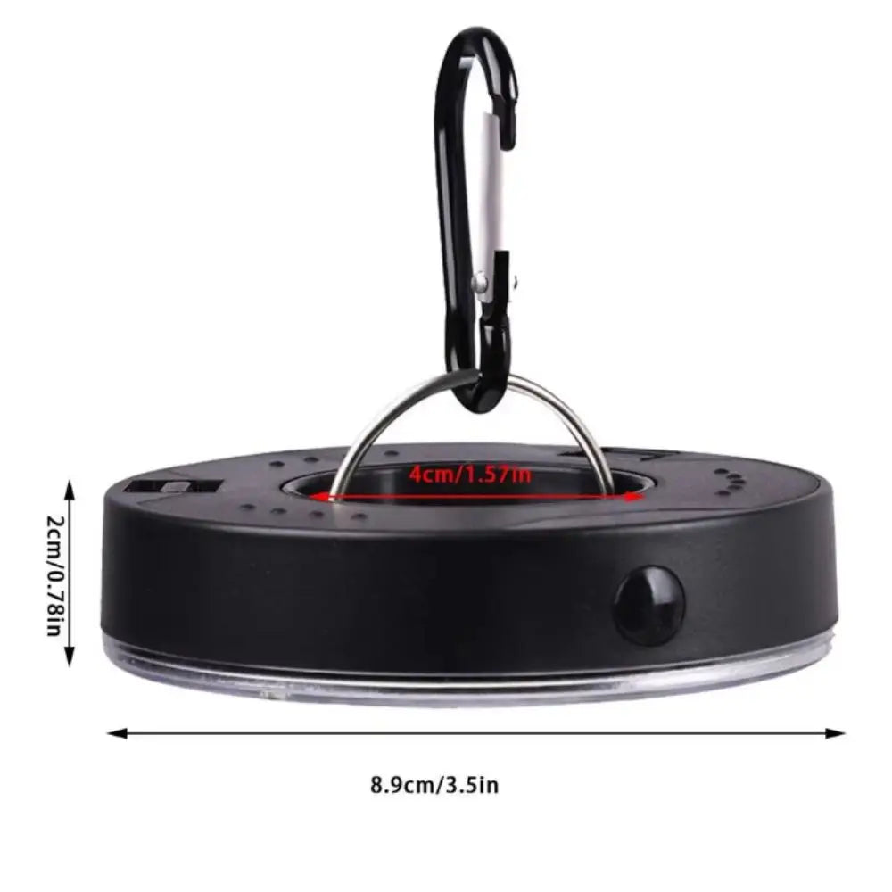 Three Modes Glow Golf Hole Light Waterproof Carabiner Hook Camping Tent Light Luminous Climbing Buckle Golf Cup Light Vue