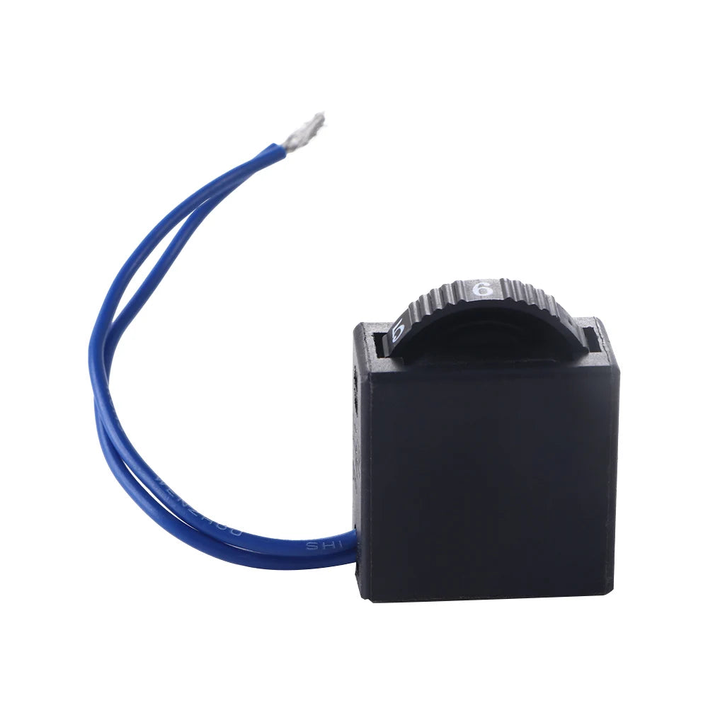 Electric Grinder Speed Power Accessories Power Tool Regulator Saw Speed Switch Controller Switch Speed Switch Speed Regulation Vue black