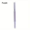 1Pcs Precision Double-Headed Dermaplaning Tool, Sharp & Safe Dermaplane Razor, Face Razors for Women, Eyebrow Razor, Facial Razo Vue Purple