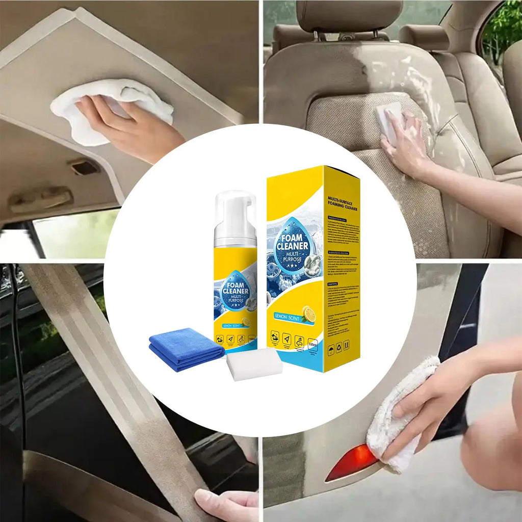 150ml Multipurpose Deep Cleaning Foam Cleaner All Purpose Window Cleaner for Home Interior Kitchen Sink Sofa Wall Seat Vue