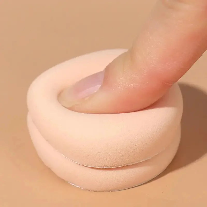 3pcs Mini Finger Puff Cosmetic Cushion Puff Concealer Foundation Detail Makeup Sponge Puff Set Professional Beauty Tools Vue