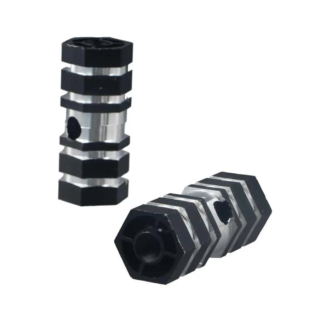 Sports Mountain Bike Grooves Aluminum Alloy Bicycle Front Rear Wheel BMX Hexagonal Bike Axle Pedal Stunt Pegs Vue