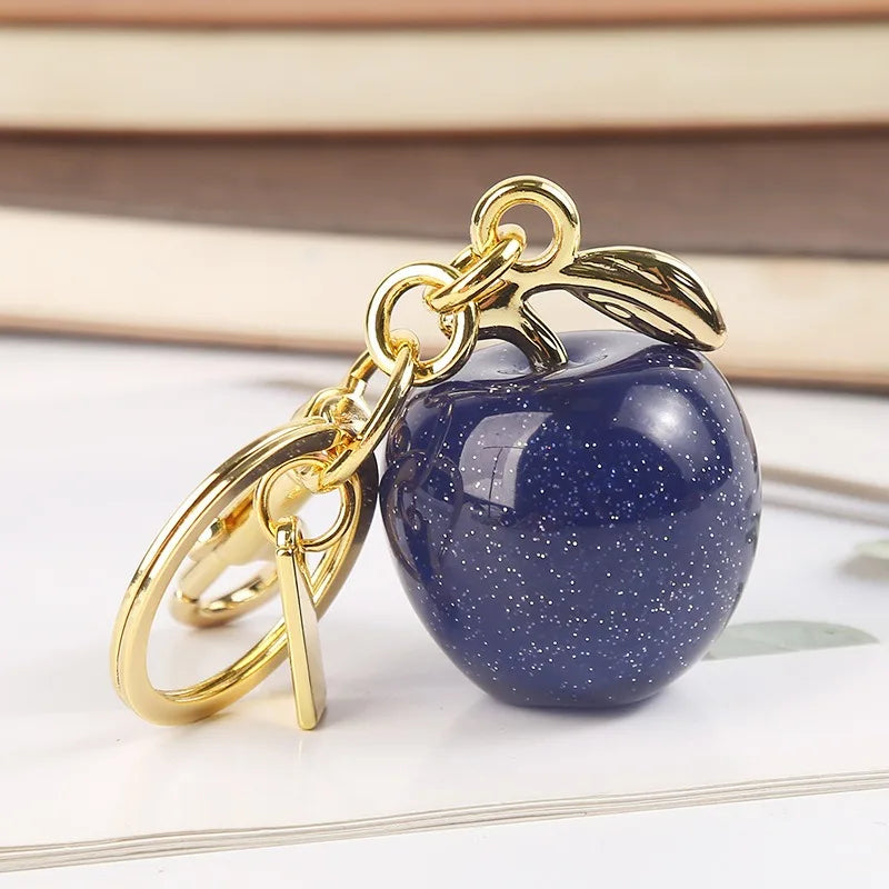 Fashion Delicious Red Cherry Keychain Summer Fruits Cherries Pendant Keyring For Women Men Jewelry Bag Key Accessories Gift Vue
