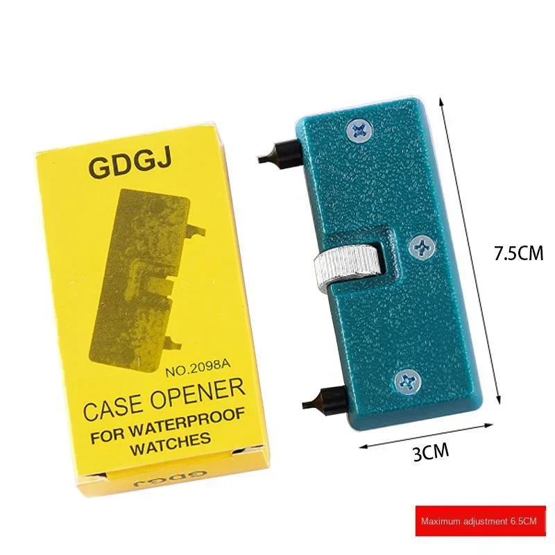 1PCs Adjustable Watch Opener Back Case Tool Press Closer Remover Wrench Screw Wrench Repair Kits Tools Watch Battery Remover Vue