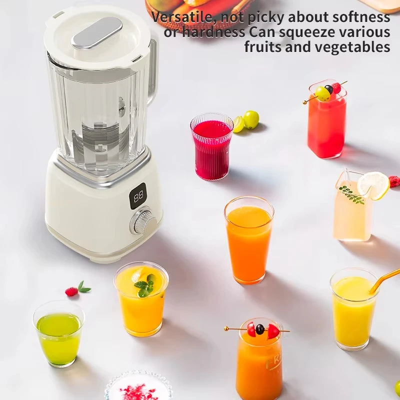 Electric Portable Juicer Fresh Fruit Mixer 10 Blades 600ML Multifunctional Juicer Ice Crusher Smoothie Blender Home Kitchen Tool Vue