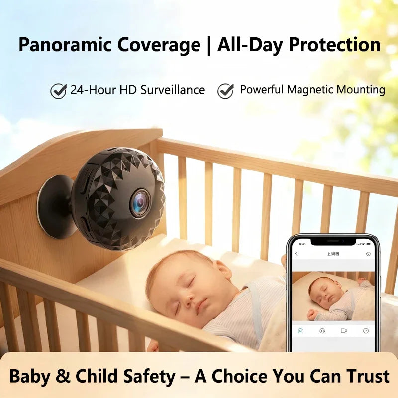 Lenovo W11 Smart Camera HD 4K Home WiFi Wireless Real-time Viewing Night Vision Remote Monitoring Security Camera Pet and Child Vue