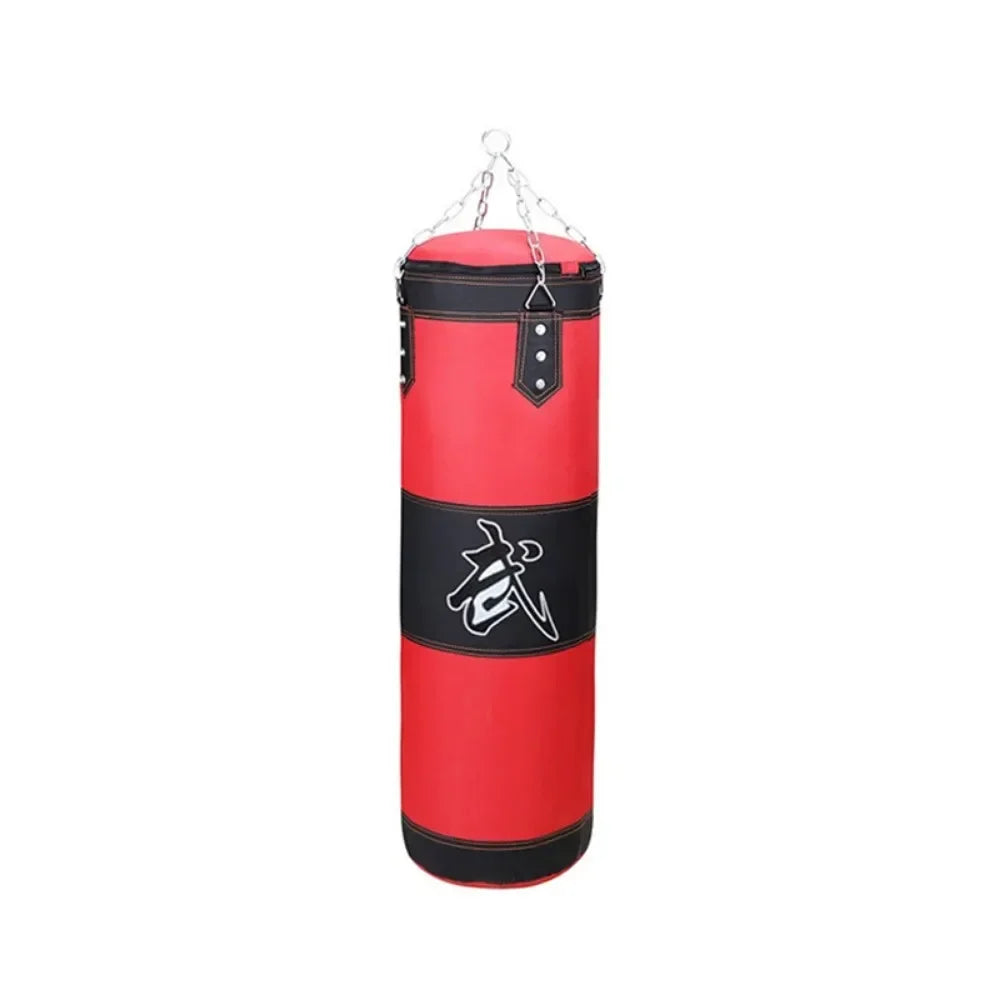 Taekwondo Training Props Hollow Oxford Boxing Bag 60/80cm Training Boxing Punching Bag Exercise Pressure Boxing Bag Indoor Vue Red-80cm