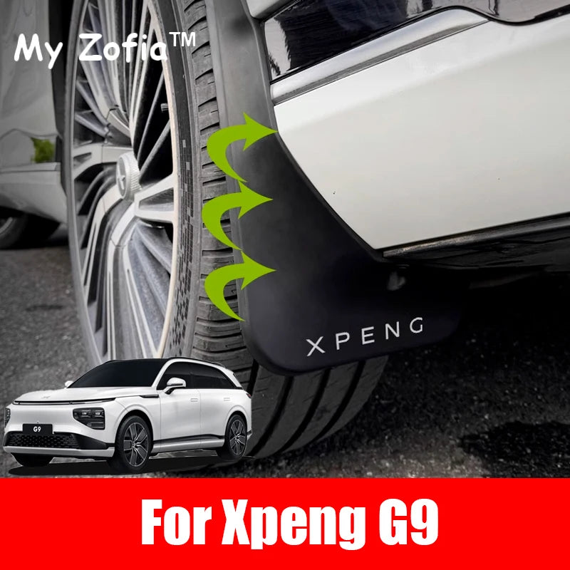 Xpeng G9 2022–2025 Mudguards Splash Guards 4-Piece Set Car Mudguards Set Vue