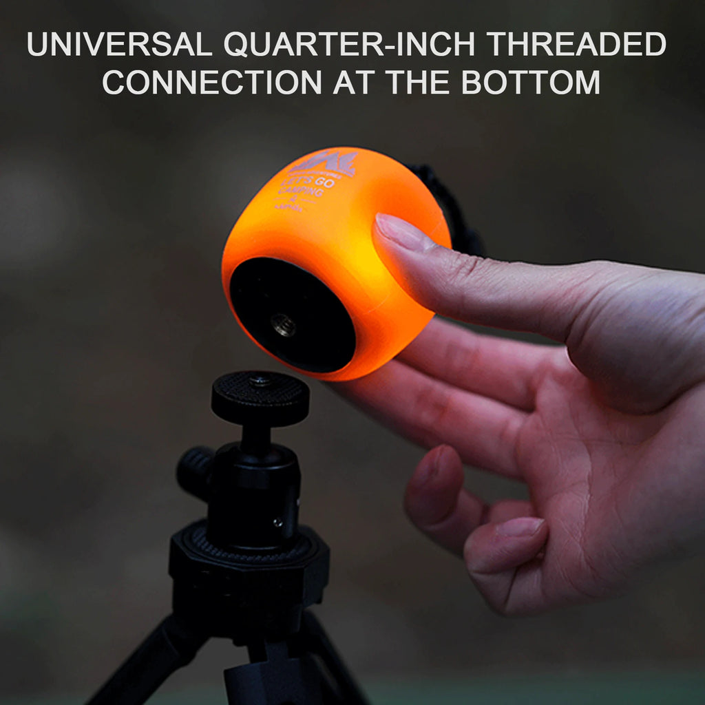 Egg-Shaped Silicone LED Camping Lantern – 5 Modes Rechargeable Camping Lantern Vue