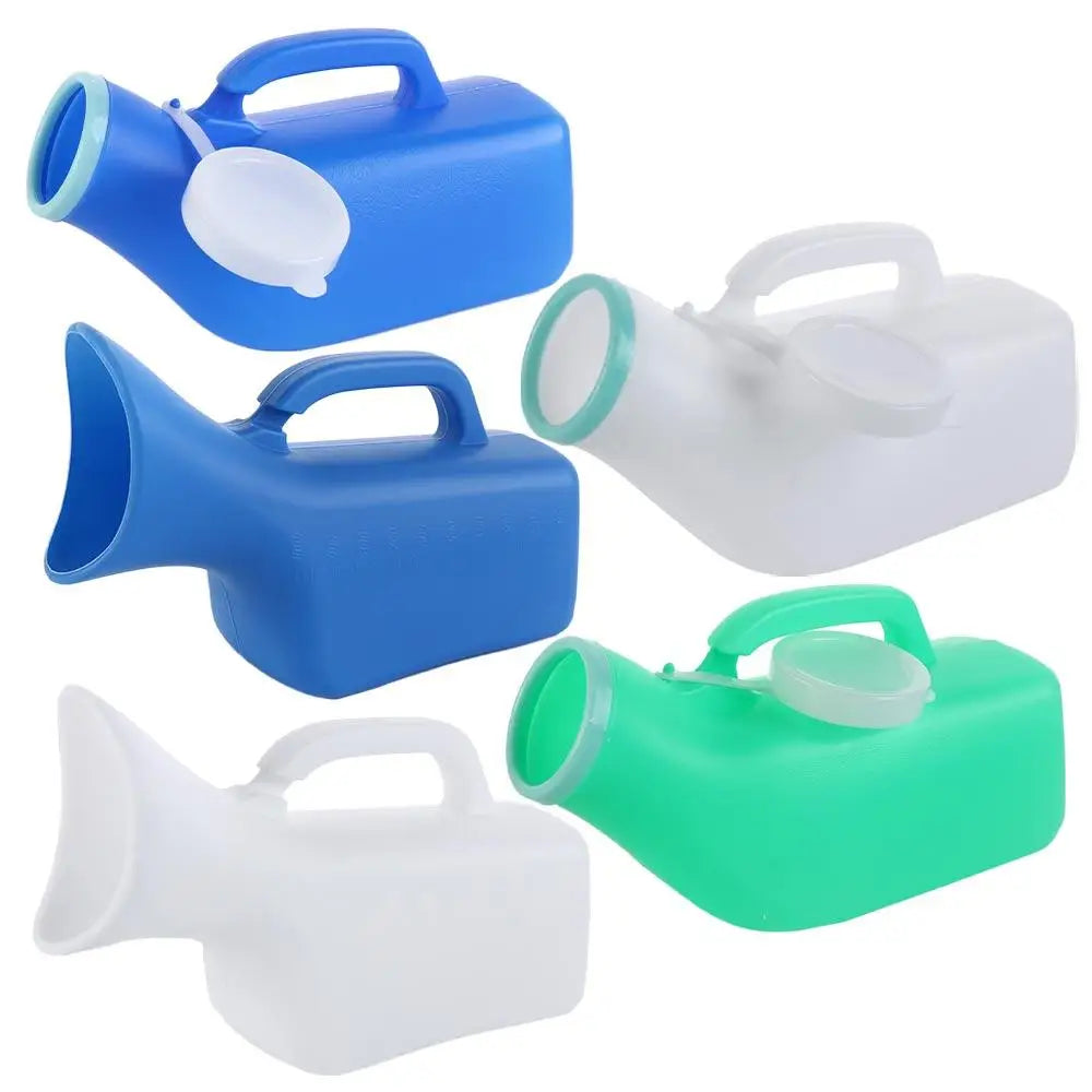 Large-capacity Urinary Bottle Urinal Storage Spill Proof Car Mobile Toilet 1200ml Plastic Urinal Toilet Aid Outdoor Camping Vue
