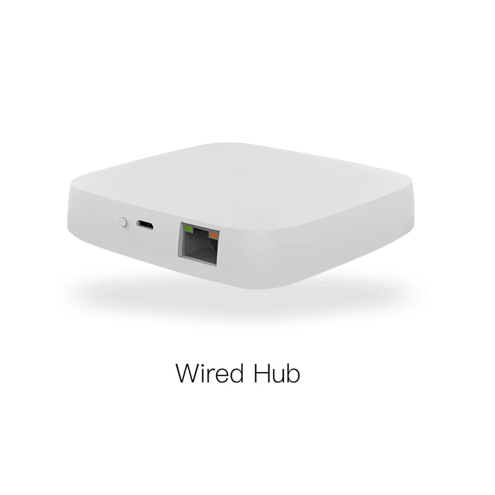 Tuya ZigBee Smart Gateway Hub Smart Home Bridge Smart Life APP Wireless Remote Controller Works with Alexa Google Home Vue wired China Mainland