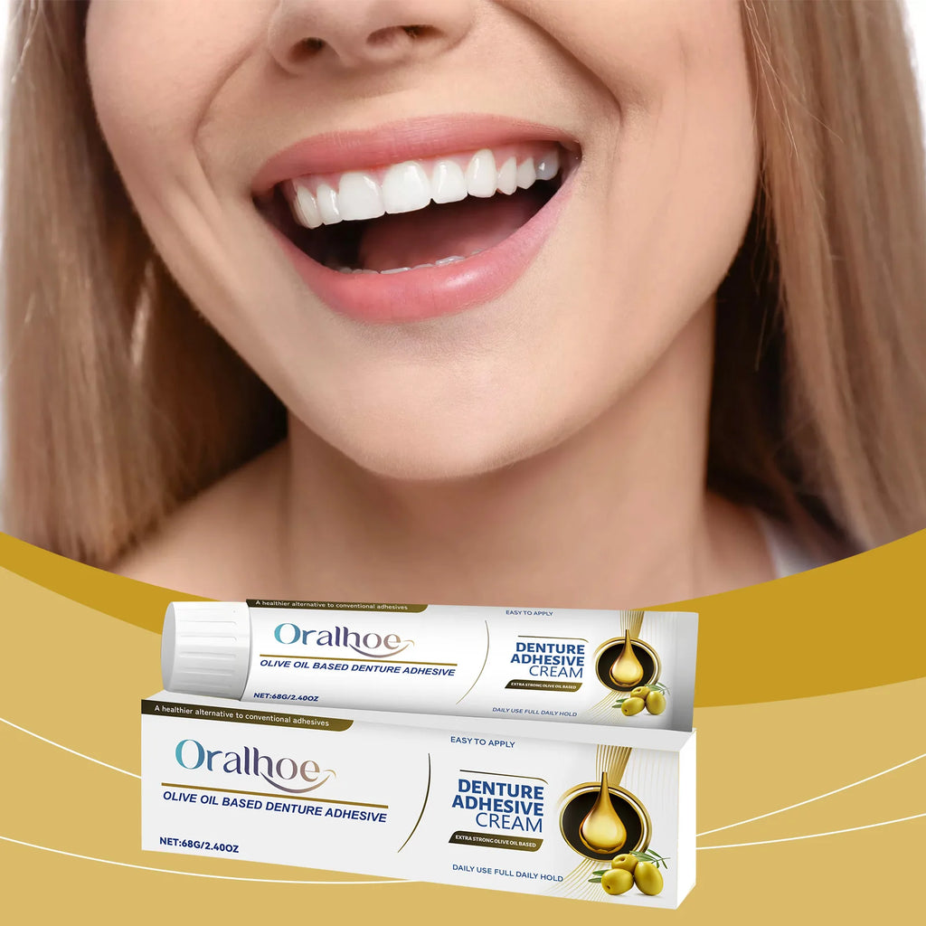 Thermoplastic Comfort Denture Adhesives Glue Teeth Care Denture Silicone Reline Kit Adhesive Cushion Friction Fixed Dentures Vue
