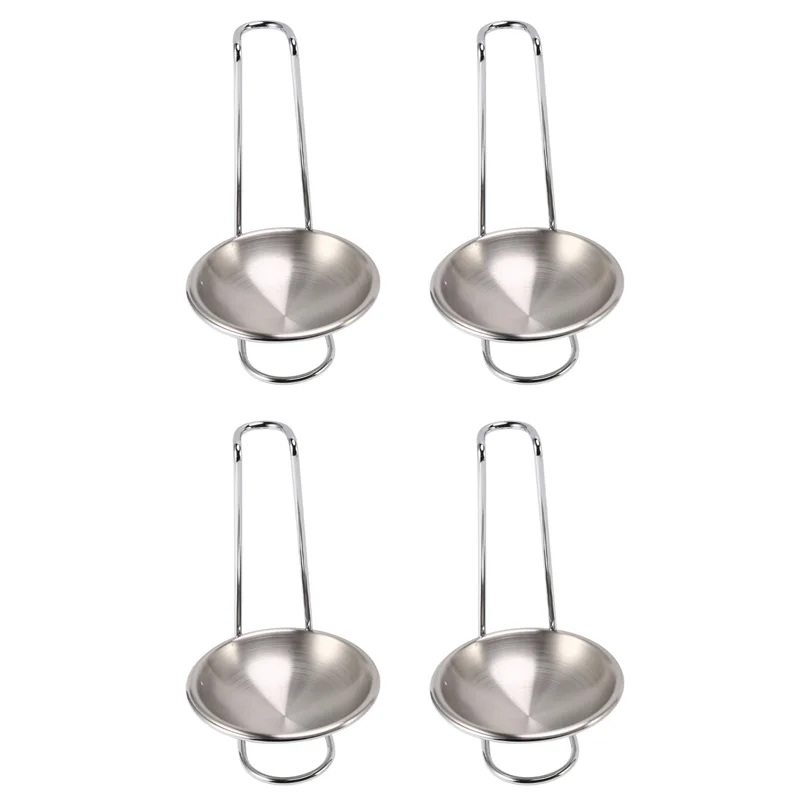 ABKW-4X Stainless Steel Spoon Rest Holder,Long Handle Vertical Saving Soup Ladles Holders Ladle Rest Soup Ladle Holder Vue