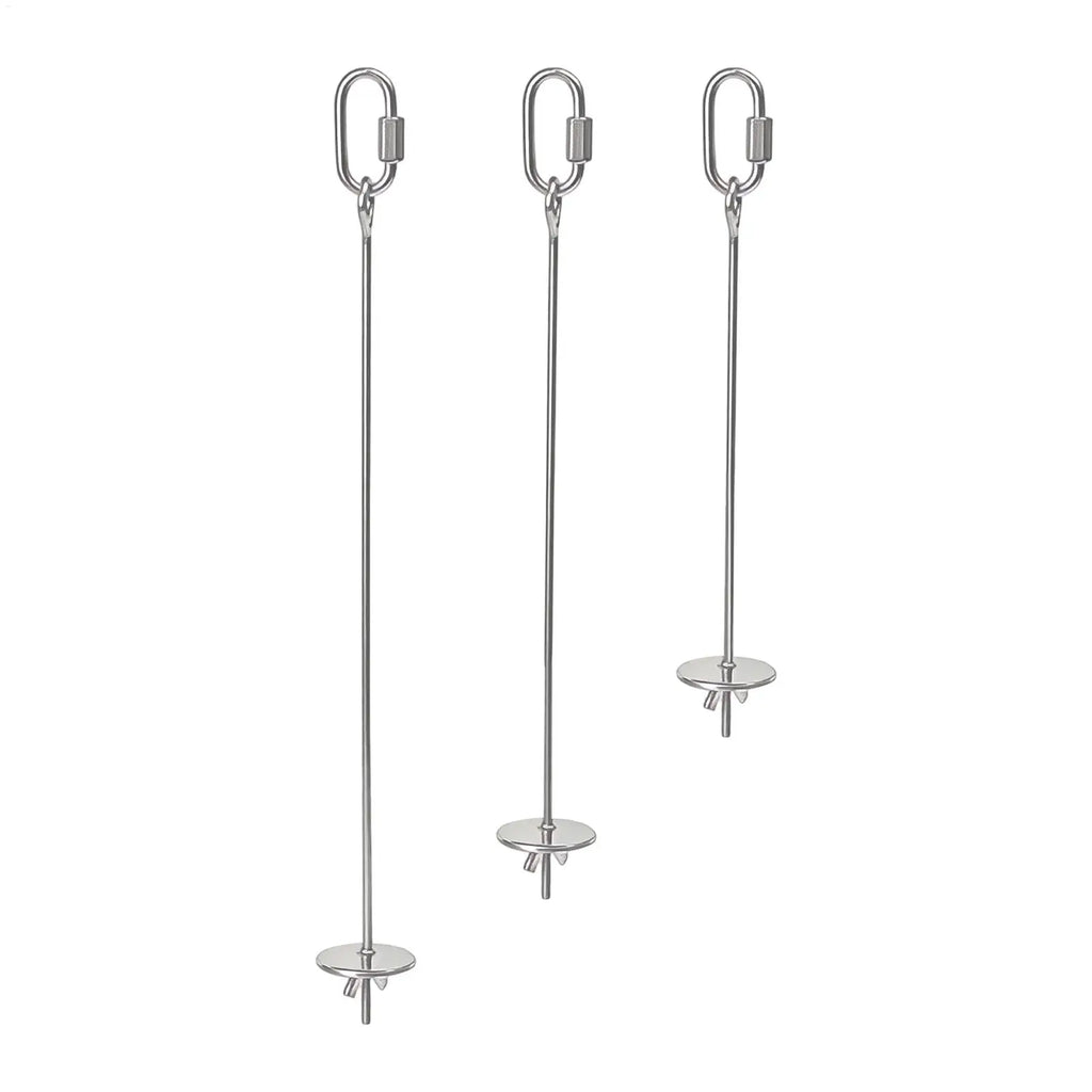 S/M/L Stainless Steel Bird Fruit Skewer Holder for Cage Foraging Toy for Parakeet Cockatiel Conure Macaw Finch Dishwasher Safe Vue