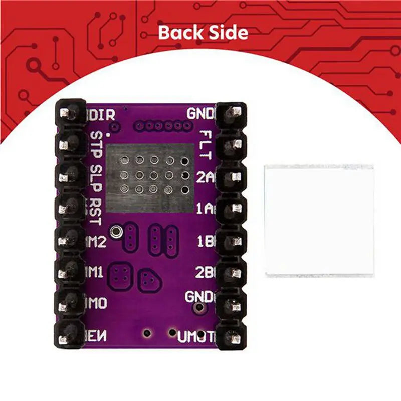 ABKW-10Pcs Stepper Motor Driver Board Stepstick DRV8825 Stepping Driver Controller Step Engine Module Radiator Heat Sink Vue