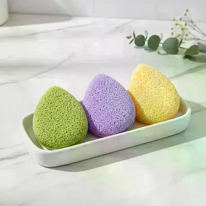 Mud Mask Cleaner Puff Exfoliating Blackhead Removal Face Wash Cleansing Sponge Makeup Remover Foam Sponge Face Clean Pads Tool Vue