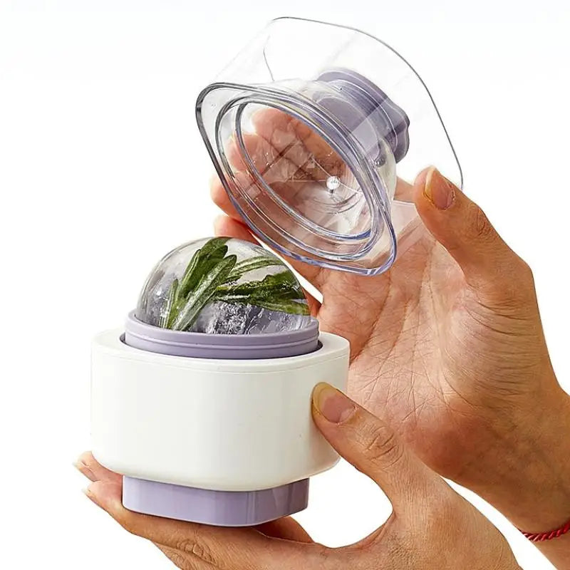 Quick-freeze Ice Ball Mold for Households Sealed and Upgraded Large Food-grade Format Vue