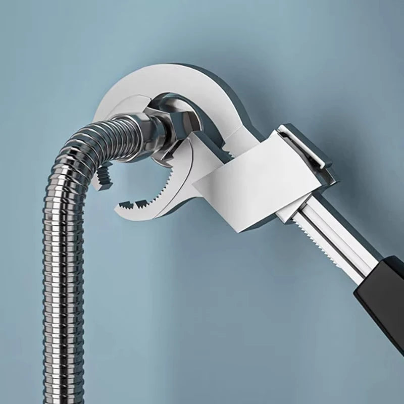 Universal Adjustable Sink bathroom Wrench multipurpose sink spanner home Plumbing bathroom Repair Hand installation Tool Vue
