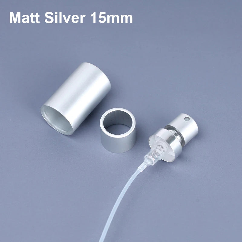 13mm 15mm 18mm Fine Mist Sprayer Nozzle Bayonet Type Spray Pump for 15mm Aluminum Bottle Replacement Bottle Cap Accessories Vue A8