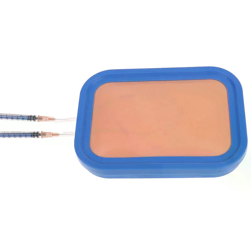 Human Skin Venipuncture IV Injection Training Silicone Pad Model Venous Blood Drawing Practice Moudel Set Vue