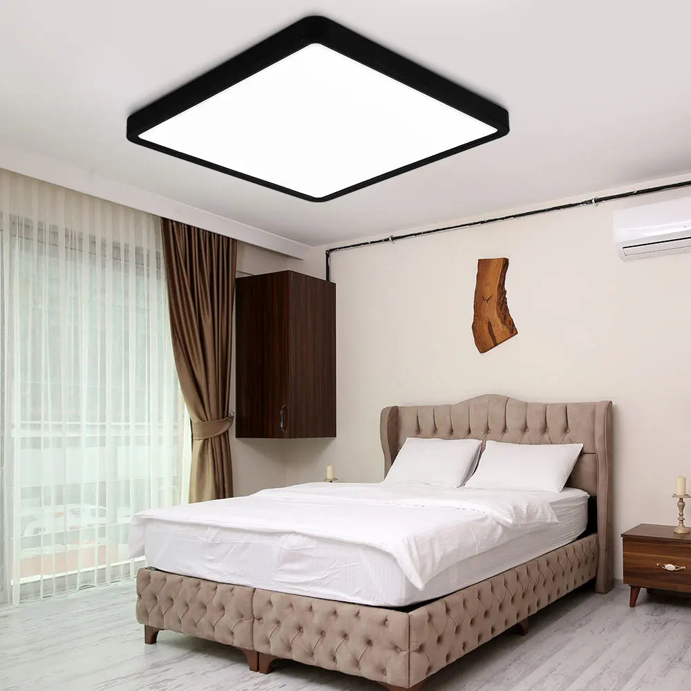 Modern LED Ceiling Light Ultrathin Decorative Light Bedroom Dining Room Living Room Indoor Home Light Waterproof Dustproof Vue
