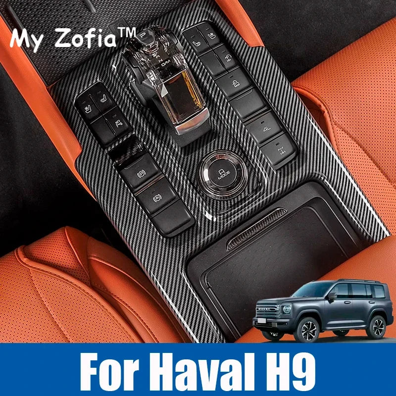 HAVAL H9 2024–2025 Carbon Fiber Steering Wheel Trim Cover Interior Trim Cover Vue