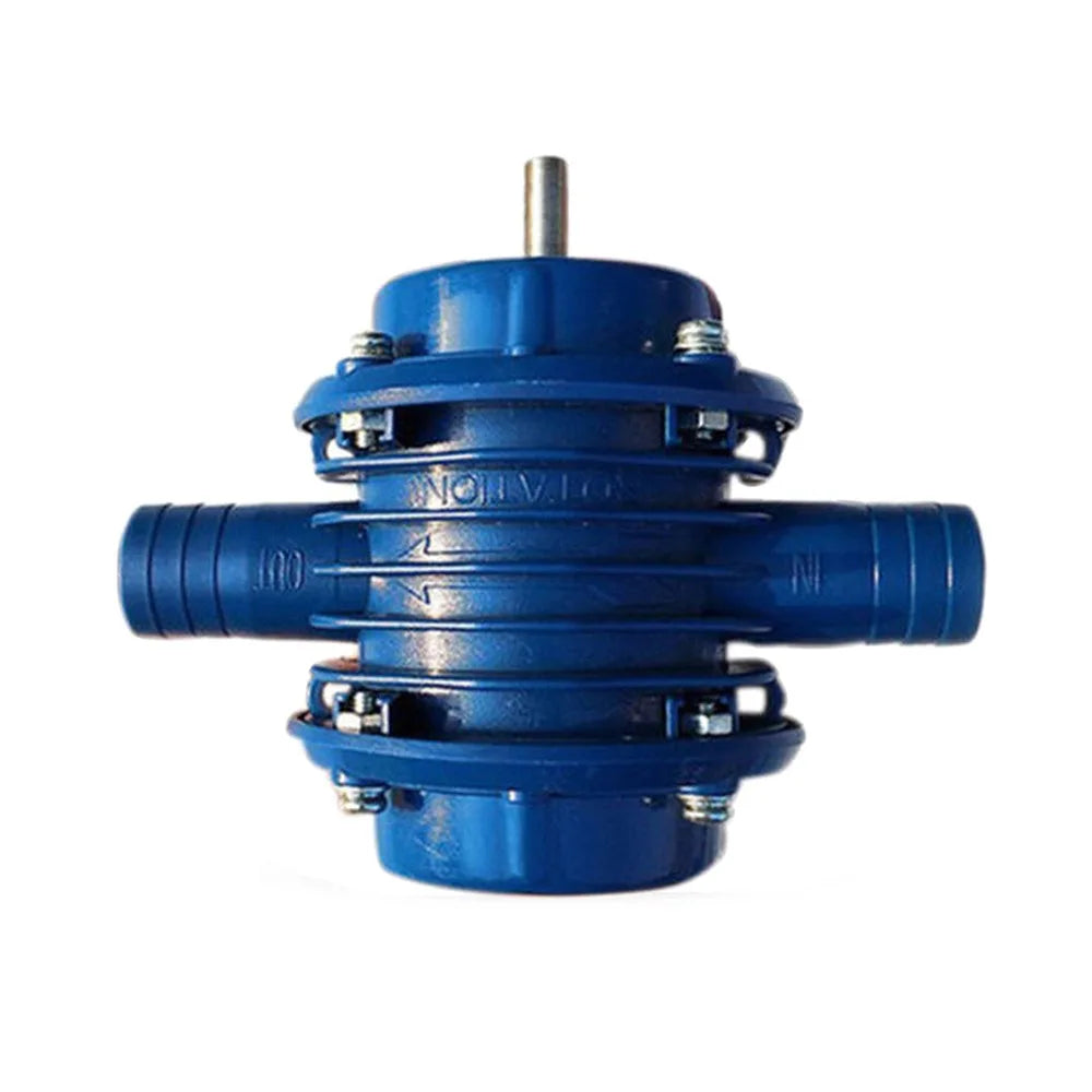 Small Electric Drill Pump Self-priming Portable Liquid Transfer Pump Round Shank High Quality Self Suction Centrifugal Pump Vue 3V Blue CN