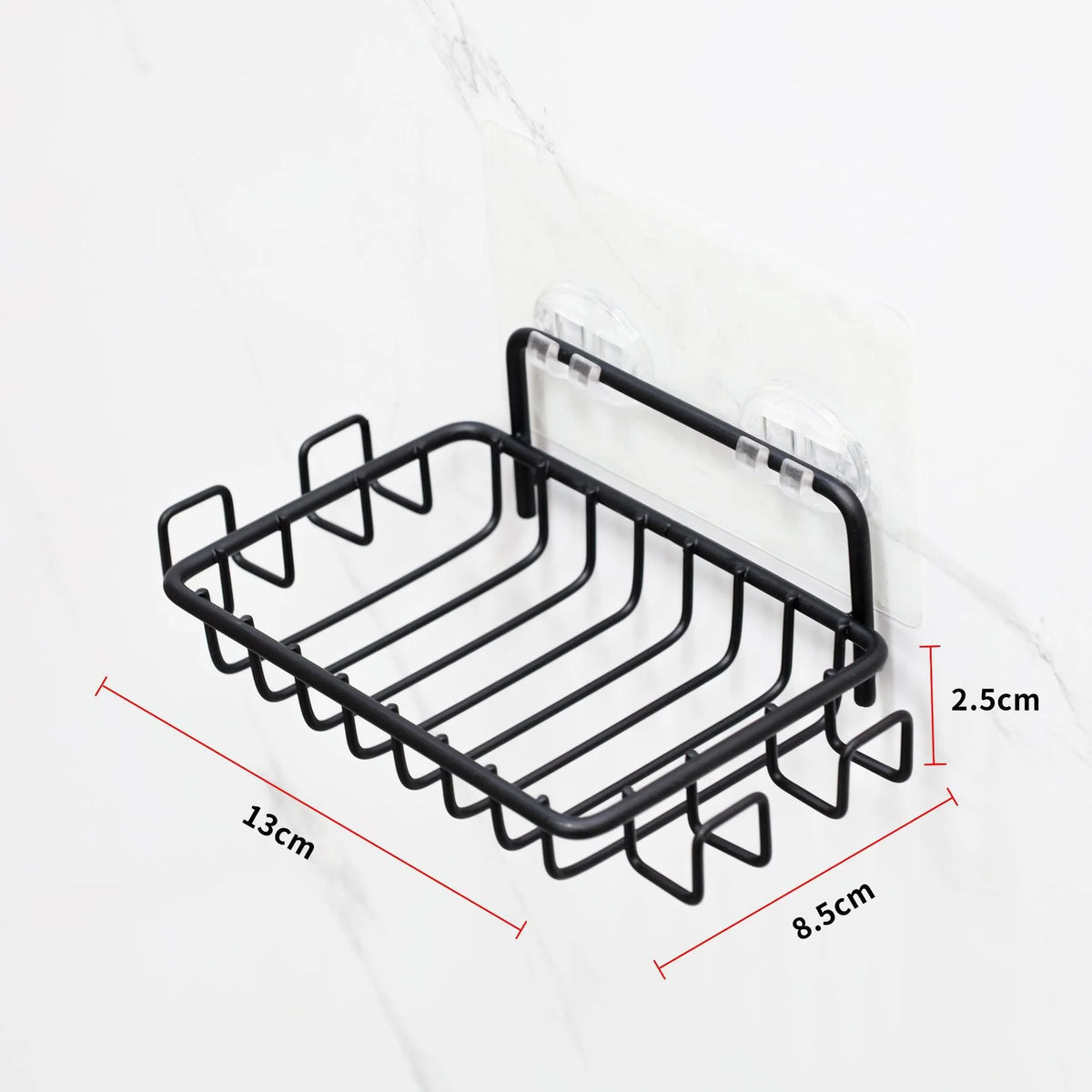 High Quality Soap Rack Wall Mounted Soap Holder Stainless Steel Soap Sponge Dish Bathroom Accessories Dishes Self Adhesive Vue