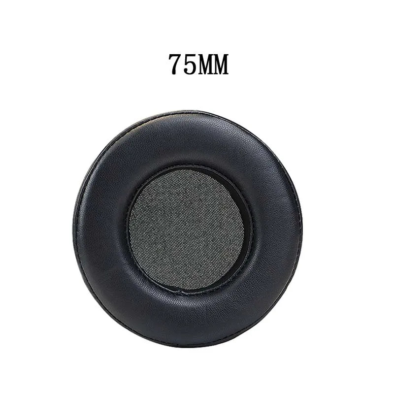 Sheepskin Leather 65MM 80MM 85MM 90MM 95-110MM Replacement Memory Foam Earpads for Headphones Ear Pads Cushions High Quality Vue 75MM sheepskin