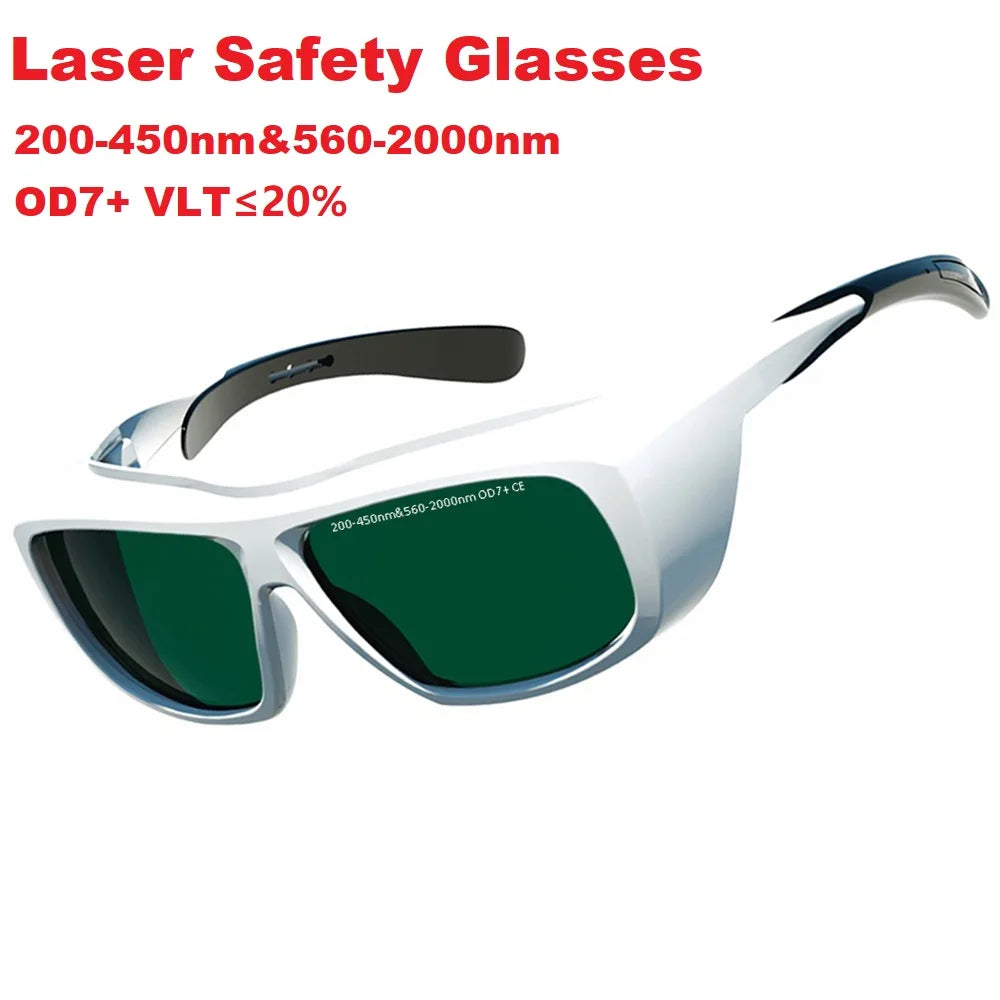 OD7+ Laser Safety Glasses Goggles IPL Laser Hair Removal Treatment Cosmetology Operator Lab Work Industrials Eye Protection Vue