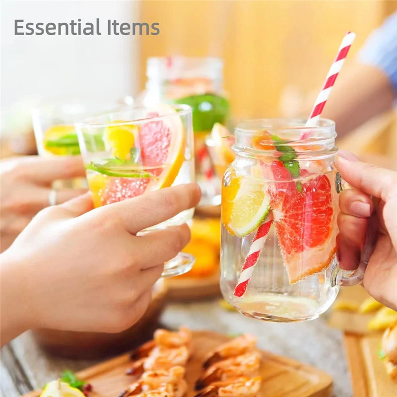 ABKW-Short Straw Dispenser(7.8 Inch), Acrylic For Counter& For Cabinet Storage-Straw Holder Organizer(Black) Vue