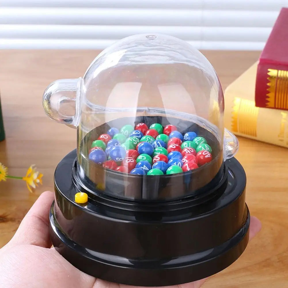 Electric Party Jackpot Number Picking Colored Balls Table Games Lottery Machine Lucky Dog Lotto Games Machine Vue