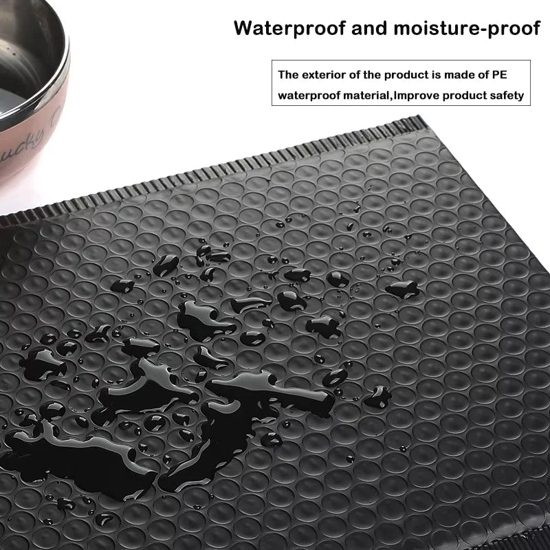 50PCS Bubble Mailers Bubble Padded Mailing Envelopes Mailer Poly for Packaging Self Seal Shipping Bag Bubble Padding 18x23cm Vue