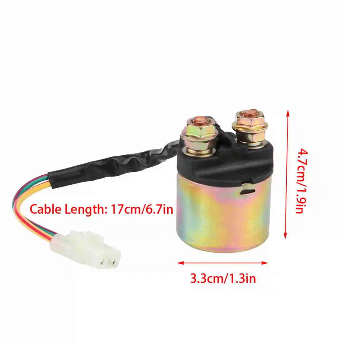Motorcycle starting electromagnetic relay suitable for TRX300/TRX350/TRX90/1988-2000 Vue