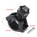 Clip-on Spray Nozzle Eyelet with Plastic Clamp Water Pipe Mount for Greenhouse Garden Plant Misting Irrigation Vue A2