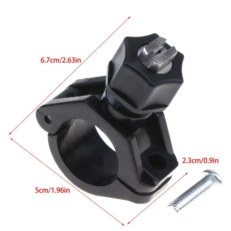 Clip-on Spray Nozzle Eyelet with Plastic Clamp Water Pipe Mount for Greenhouse Garden Plant Misting Irrigation Vue A2