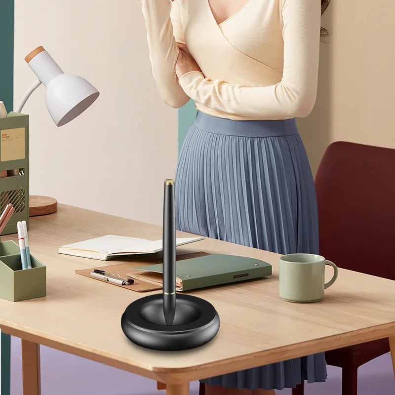 Magnetic Levitation Self Supporting Signature Pen Swing Freely Not Fall Self-Stand Hover Pen high-grade Business Office Ornament Vue