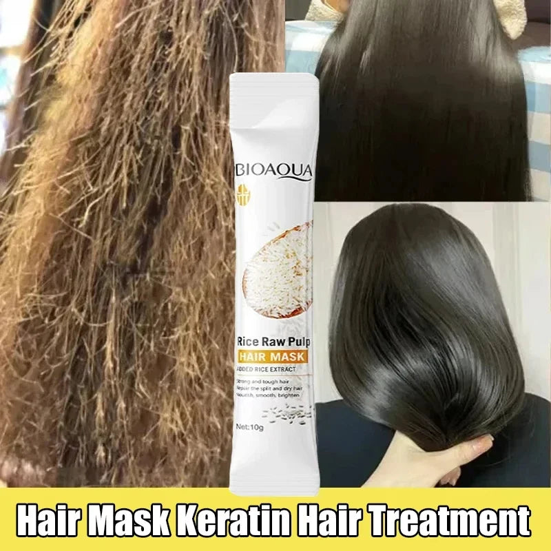 5-Second Smooth Hair Care Professional Magic Hair Mask, Natural Repair, Moisturizing, Anti-Split Ends, Repairs Damage, Smooths Frizz Vue