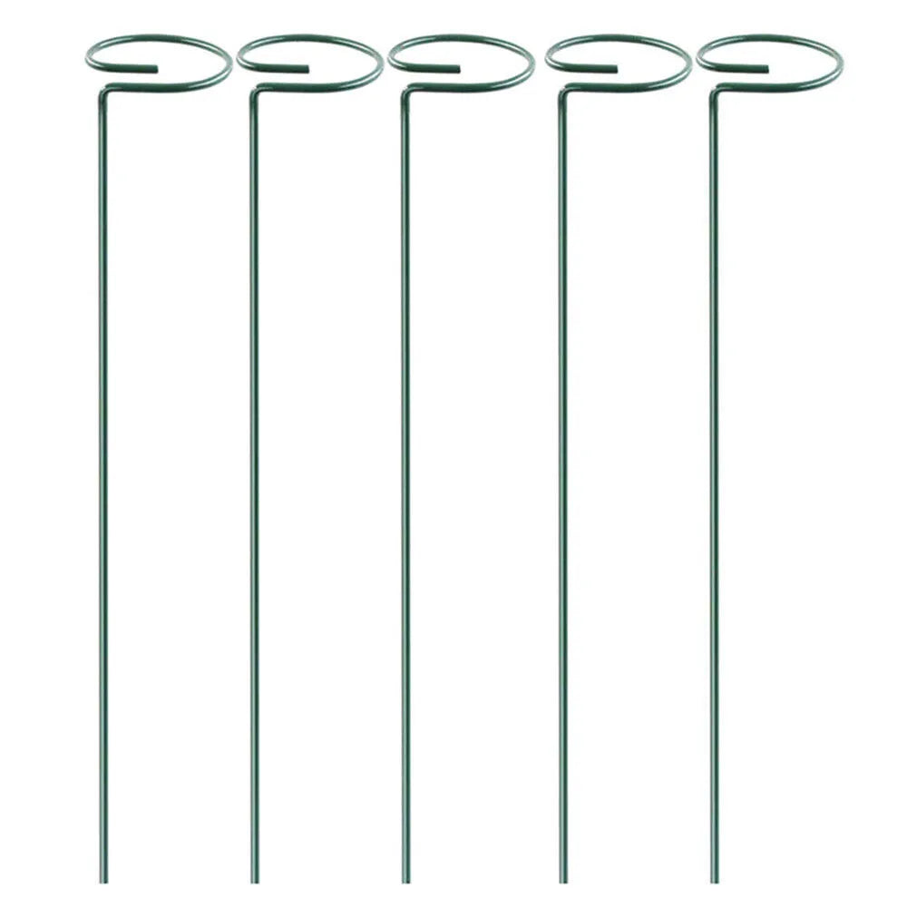 10pcs Climbing Potted Plant Support Sticks Indoor Outdoor Trellis Sunflower Vegetables Stem Training Guide Racks Vue