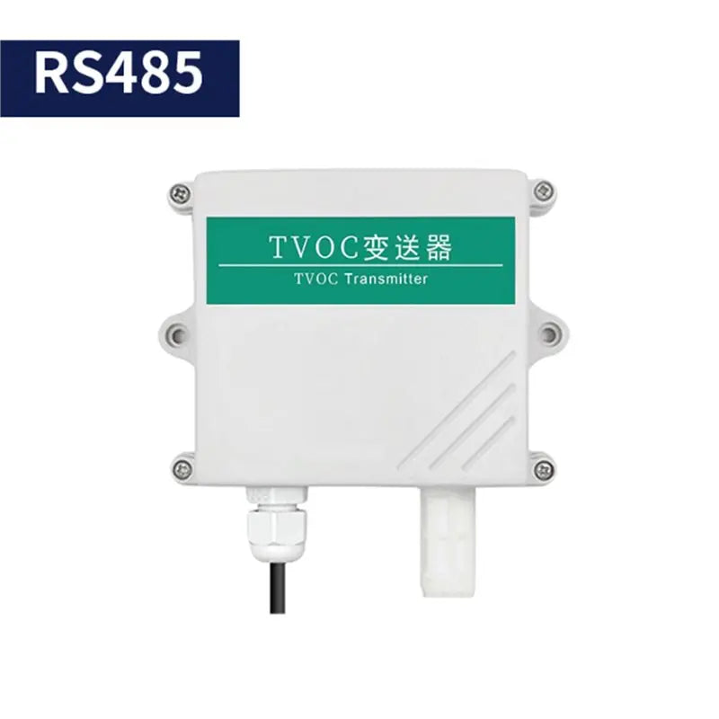 Hot-Air Quality Transmitter TVOC Sensor 485 Interface Wall-Mounted High-Precision Harmful Gas Monitoring Detector Vue As Shown