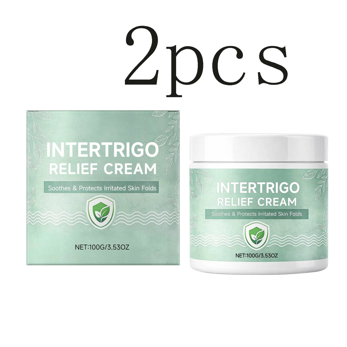 Facial Moisturizer - Gentle Long-Lasting Hydrating Skin Care Cream for Elasticity, Hydrated Skin & Daily Facial Maintenance Vue 2pcs