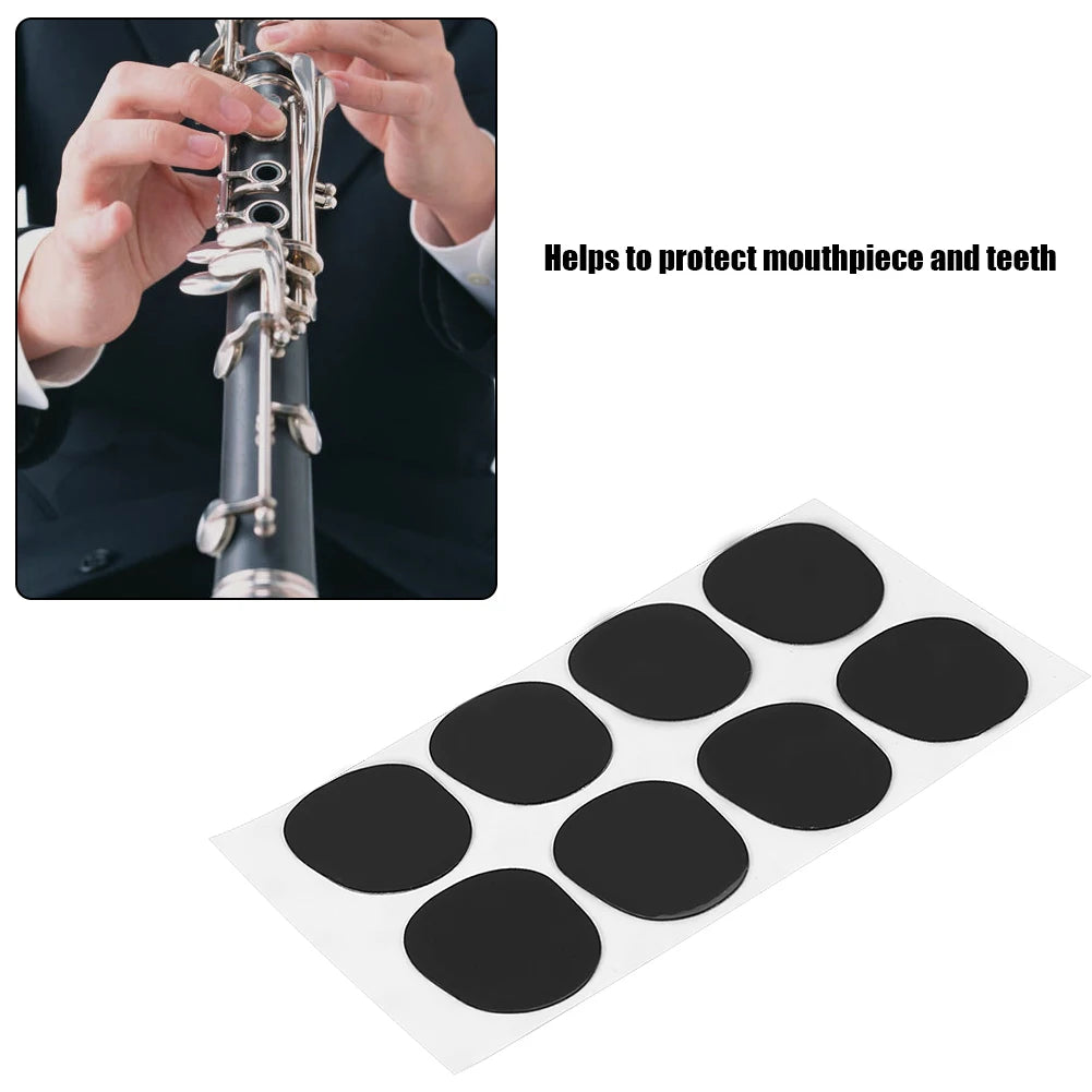 Clarinet Mouthpiece Patch Sax Mouthpiece Patch Pad Cushion for Soprano Alto Tenor Saxophone Clarinet Mouthpiece Patch Cushion Vue