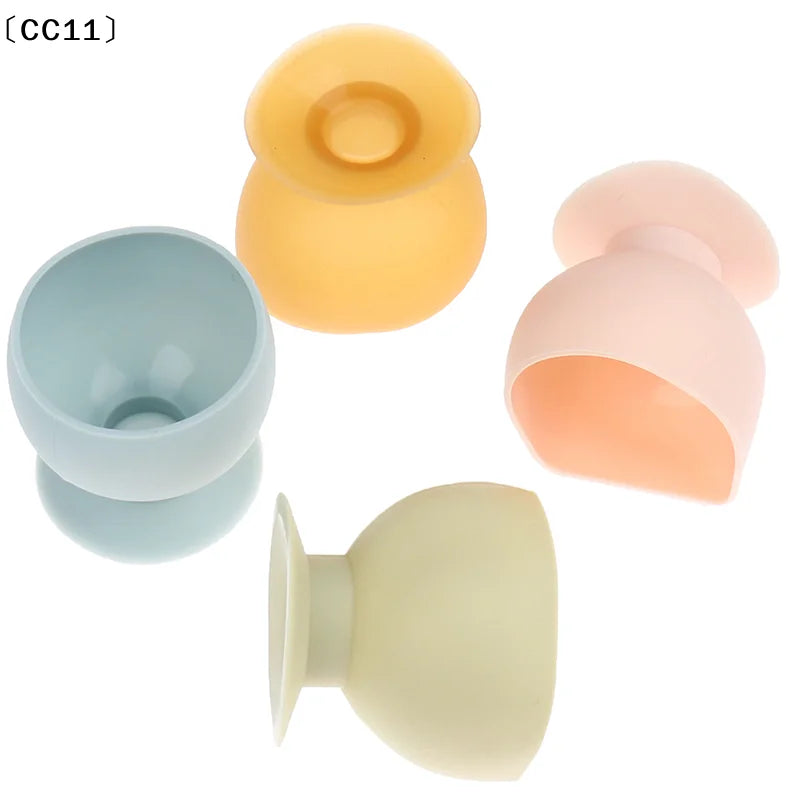 Cup Door Knob Covers Rubber Wall Protector Handle Stopper Crash