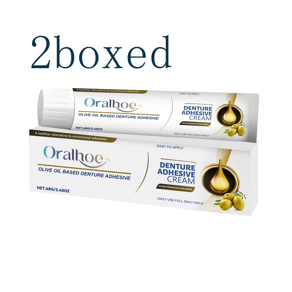 Thermoplastic Comfort Denture Adhesives Glue Teeth Care Denture Silicone Reline Kit Adhesive Cushion Friction Fixed Dentures Vue 2boxed